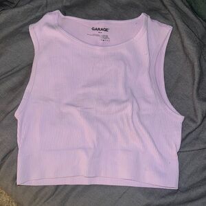 Garage crop tank